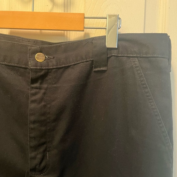 Carhartt mens 38 x 34 black industrial work pants - Picture 6 of 8